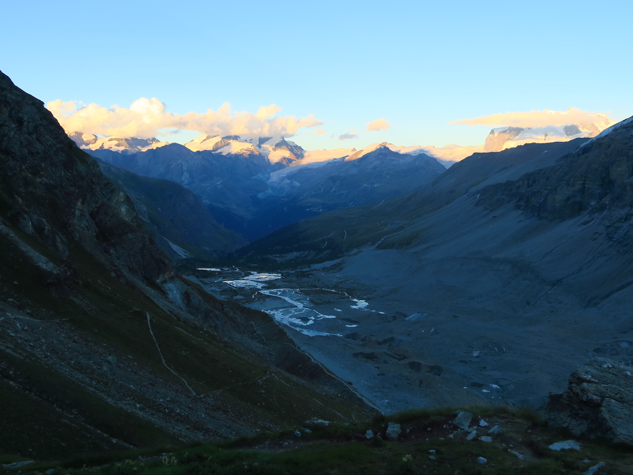 13. August 2016 Tête Blanche und Tête de Vallpeline