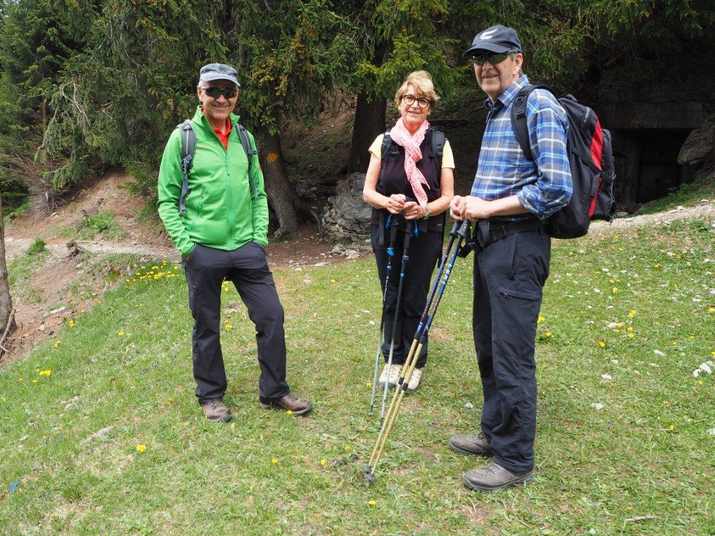 19.05.2018: Pfingstwanderung: Pizalun, von Mastrils nach Pfäfers