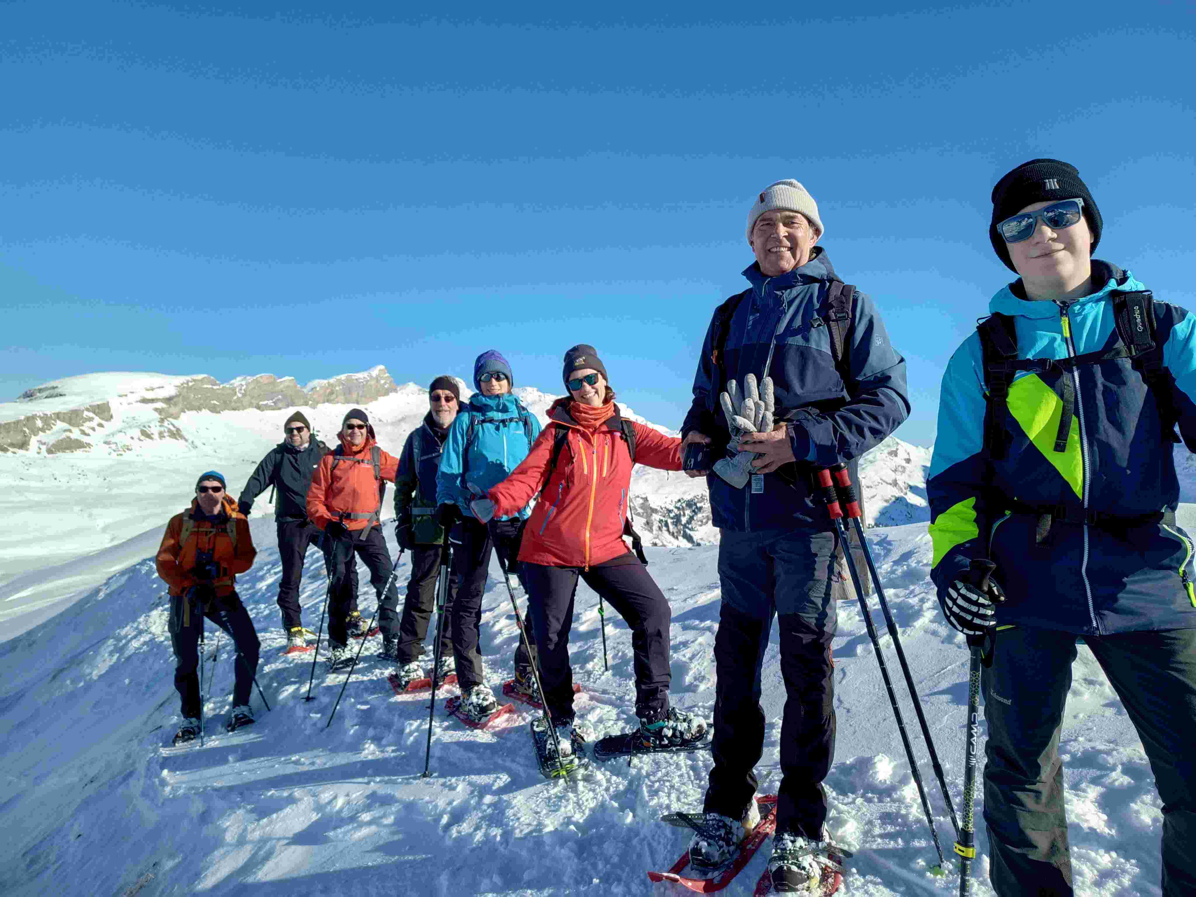 Schneeschuhwanderung vom 26. Januar 2025
