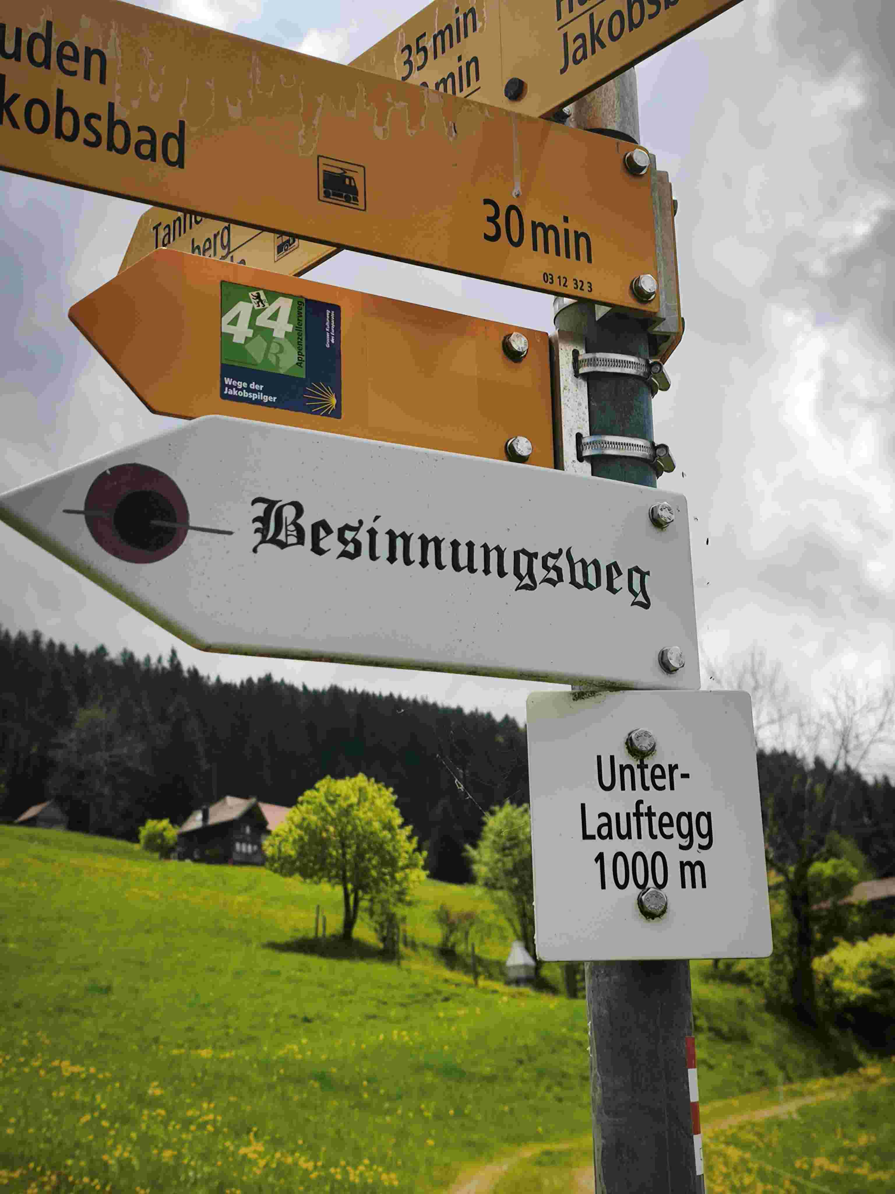 Frühlings-Wanderung 3 Appenzellerweg Appenzell - Urnäsch vom Samstag, 9. Mai 2026